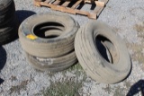 (2) 9.5-15 Implement Tires, (1) 9.5-14 Implement Tire, Tax or Sign ST3 Form