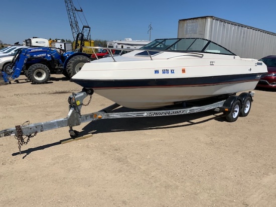 1991 Webbcraft 21'5" Boat, MerCruiser 5.7L V8 Alpha One, motor needs repair,