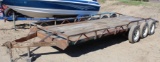 Homemade Flatbed Trailer, 75