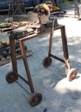 6” Vise on Cart With Wheels