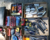 (3) Boxes Tools, Sockets, Electrodes, Bits