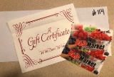 $25 Athmann's Inn Gift Certificate and (2) $25 B&D Market Gift Certificates