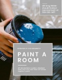 Paint-a-Room (does not include paint or suppliers)