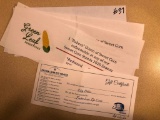 $50 Gift Certificate Fischer Laser Eye Center and 3 Bakers Dozen Sweet Corn