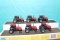 (6) 1/64 Case IH 2594, one with duals, no bubbles