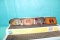 (4) belt buckles, Case tractor, Case Skid steer, Ford and IH