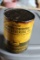 1 quart John Deere power steering oil can, empty, paper