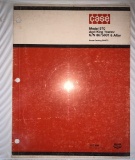 Case 97 parts catalog and service manual
