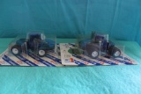 (2) 1/64 New Holland TJ425, duals, and TJ375, triples, new in bubbles