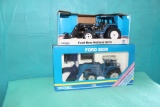 (2) 1/32 Ford 8630 and 8870 with loaders, boxes have wear