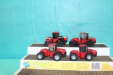 (4) 1/64 Case IH STX530, 535 Quad, 1997 Farmfest Quad, and 1 plastic, 4wd,