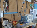 Contents of Benchtop and Wall, Organizers, Dole Moisture Tester, Bars