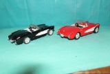 1/18 1957 Corvette and other Corvette, no box