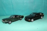 1/18 2006 Mustang and other Mustang missing back wheel, no boxes