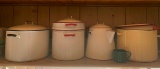 Coffee pot, kettles, double boiler