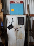 Plews Pegboard, Metal Cabinet
