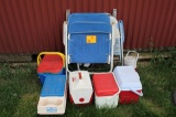 Coolers, Lawn Chairs