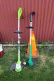 (2) Electric Weed Whips, Cone