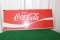 Coca Cola metal door push bar plate