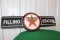 Texaco Filling Station single sided reproduction sign, 30