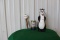 Hamm's Beer, porcelain coin bank bear, tap topper, opened can