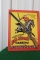 Daisy Air Rifles single sided tin reproduction sign