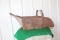 Coal shovel, rusted, damaged, 26