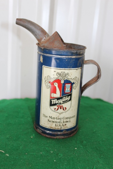 Maytag oil can, Newton Iowa USA