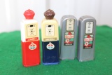 (4) Gas stamps, (2) Sinclair, (2) Standard