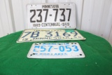MN License plates
