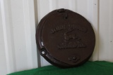 Original John Deere cast iron planter cover