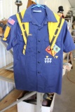 Blue Cub Scout Uniform with scarf