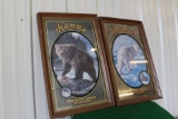 Set of (4) Hamm's bear wildlife scenes