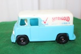 Marigold dairy products plastic delivery bus bank