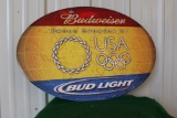 Bud Light metal sign, 28