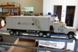 Napa Automotive Parts tractor trailer toy, rusted no box, Texaco plastic tr