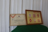 Standard Oil dealer development certificate, History of Red Owl plaque