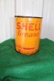 Shell grease can, some left inside