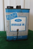 Empty Ford hydraulic oil