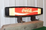 Coca Cola light up sign, works, 27