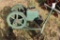 Sandwich Mfg. 1.5HP Gas Engine, Complete, On Original Steel Wheel Cart