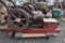 New-Way Gas Engine, Air Cooled, Complete, Original Condition