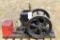 Brownwall Gas Engine, Complete and Restored, With Battery Box, Head and Block Are One Piece