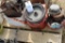 Large Assortment of Small Engine Parts, Fuel Tanks, Air Cleaners, Cranks, Heads