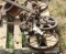 Assorted Wheels and Pulleys for Engines