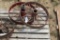 Pair of Steel Wheels, Approx 24