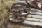 Pair of Steel Wheels, Approx 21