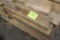 Assorted Rough Cut Lumber for Making Engine Trucks