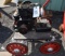 Briggs and Stratton Model Y Kick Gas Engine, Restored, on Homemade Shop Built Cart