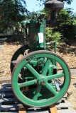 The Root & Van Dervoort 4HP Vertical Gas Engine, Mfg by Deere and Webber, Older Restoration